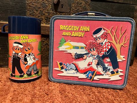 raggedy ann andy lunch box